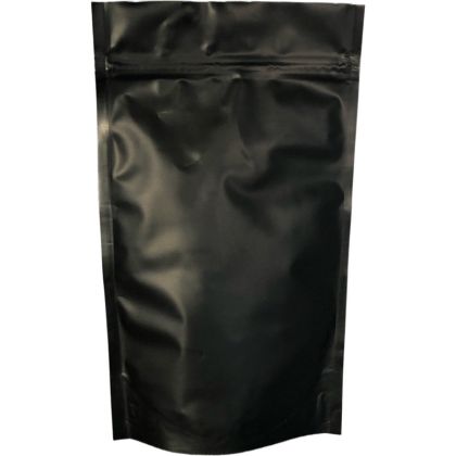 250ml DOYpack sáček ČERNÝ MAT ALU / ZIP