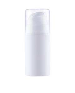 Airless lahvička bílá 15ml POLO SLIM