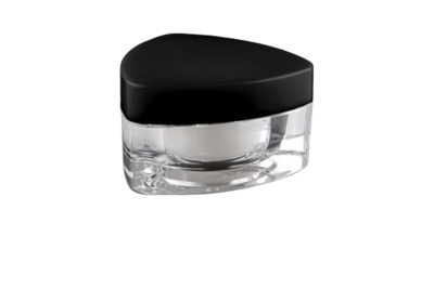 Akrylový kelímek 15ml trojúhelníkový čirý