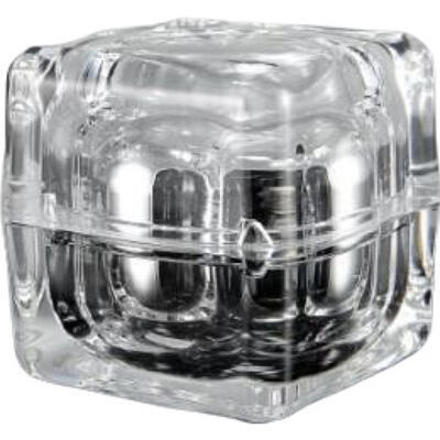 Akrylový kelímek 30ml čirý krychlový