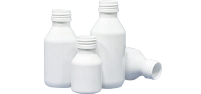 Bílá lahvička PET 125ml