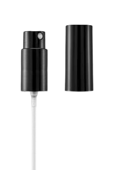 Černý spray s uzávěrem 13/410 150mm