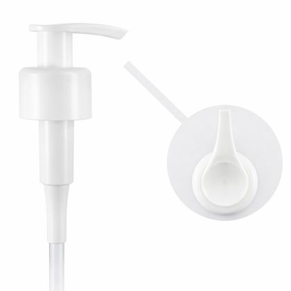 Dávkovač bílý hladký 24/410