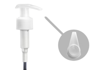 Dávkovač bílý  žebrovaný 24/410,  180mm