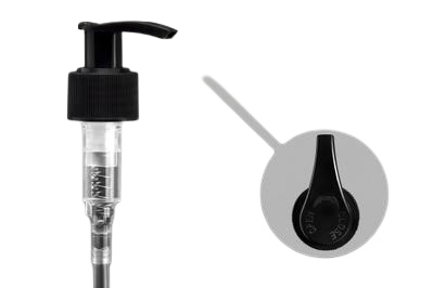 Dávkovač černý 28/410