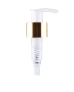 Dávkovač čirý se zlatým proužkem - klasik 24/410