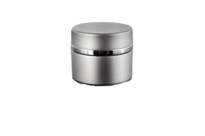 Hliníkový kelímek 15ml dvoustěnný stříbrný