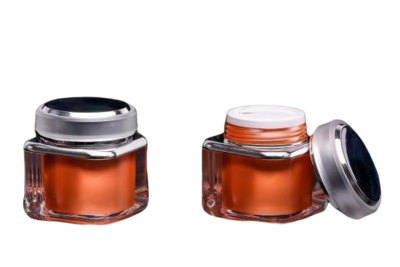 Hliníkový kelímek dvoustěnný 20ml oranžový