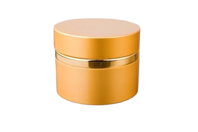 Hliníkový kelímek dvoustěnný 20ml zlatý