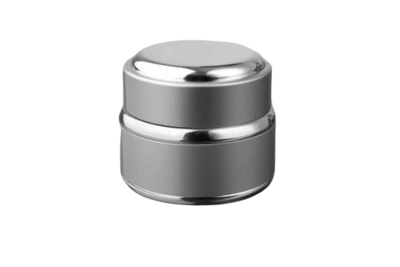 Hliníkový kelímek dvoustěnný 50ml - stříbrný