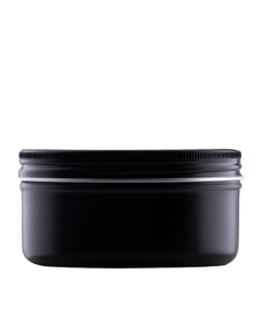 Hliníkový kelímek IRIS 100ml + alu víčko ČERNÝ