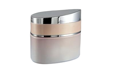 Kelímek 50ml - bílý se stříbrným víčkem