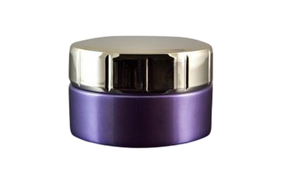 Kelímek fialový 50ml - se zlatým víčkem