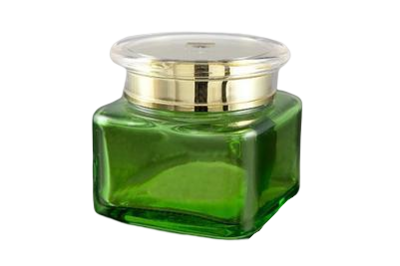 Kelímek zelený 80ml - se zlatým víčkem