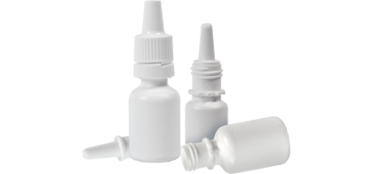 10ml Lahvička bílá s kapátkem se šroubovacím uzávěrem