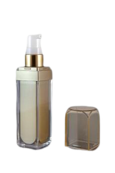 Lahvička plastová béžová 50ml