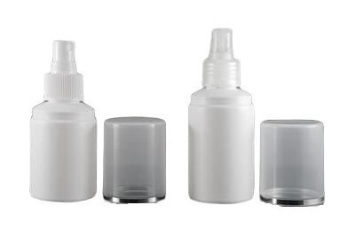 Lahvička plastová bílá 100ml