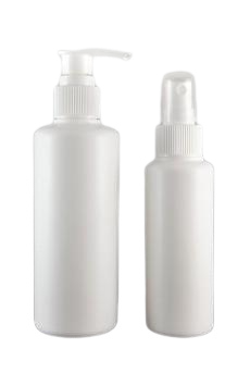 Lahvička plastová bílá 300ml