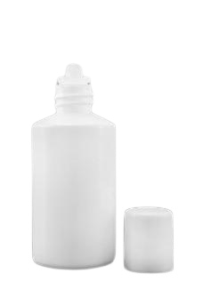 Lahvička plastová bílá 30ml