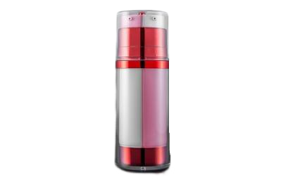 Lahvička plastová červená 2x45ml