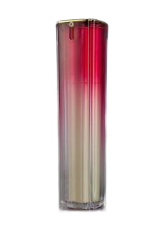 Lahvička plastová červeno-bílá 50ml