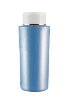 Lahvička plastová modrá 140ml