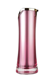 Lahvička plastová růžová 50ml