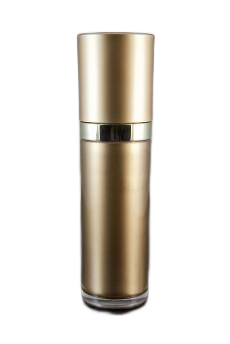 Lahvička plastová zlatá 120ml