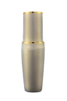 Lahvička plastová zlatá 170ml