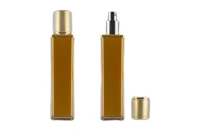 Lahvička plastová zlatá 30ml