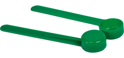 Odměrka - lžíce pro léky  2,5ml,  zelená