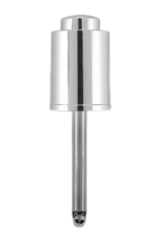 Pipeta PUSH stříbrná pro 30ml 18/410