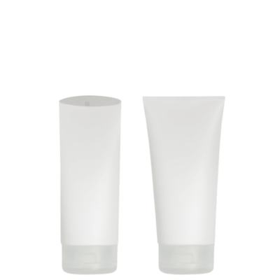 Plastová bílá tuba s fliptop uzávěrem 50ml