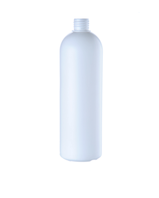 Plastová lahvička HDPE COLI+ bílá 500ml,  mat