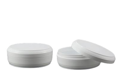 Plastový kelímek 100ml bílý plochý