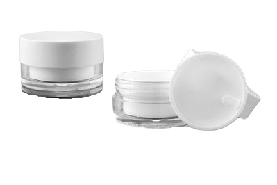 Plastový kelímek 30ml bílý