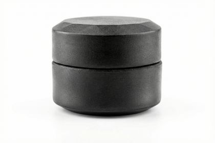 1,5 ml plastový kelímek DIAMANT kulatý černý matný