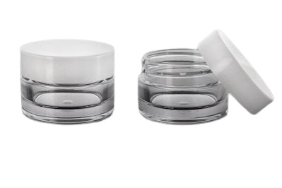 Plastový kelímek kulatý 15ml,  transparent S02