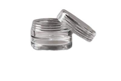 Plastový kelímek kulatý 8ml,  transparent S02