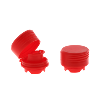 Plastový uzávěr na olejové plechové dózy - červený