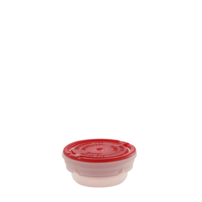 Plastový vytahovací uzávěr - červený 42mm