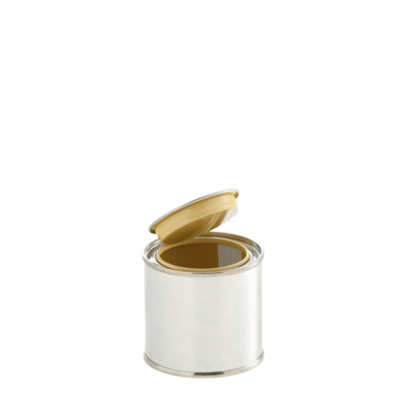 Plechová dóza - páka víko 100ml s vnitřním potahem