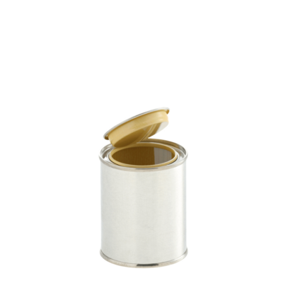 Plechová dóza - páka víko 125ml s vnitřním potahem