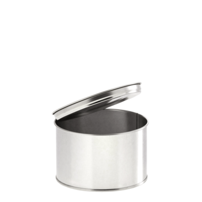 Plechová dóza s vtlačovacím víkem 375ml