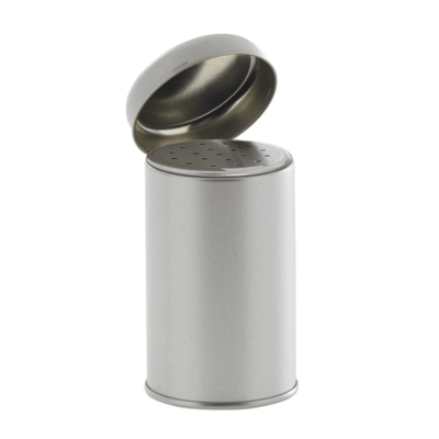 Plechová kořenka 175ml stříbrná