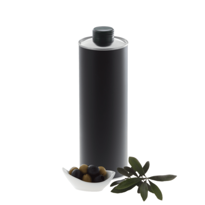 Plechová lahvička 1000ml černá