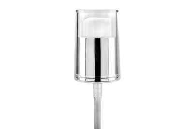 Pumpička stříbrno-bílá 97mm 20/410