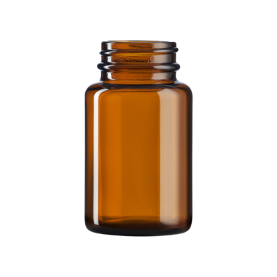 Skleněná dóza PHARMA hnědá 100ml