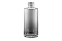Skleněná lahvička čirá 100ml