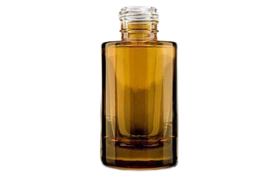 Skleněná lahvička čirá hnědá 30ml